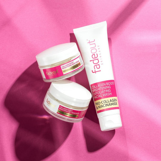 Fade Out Collagen Boost Brightening Day Cream Spf 25 - Anti-Aging, Skin Firming & Dark Spot Reducing Moisturizer - 50Ml