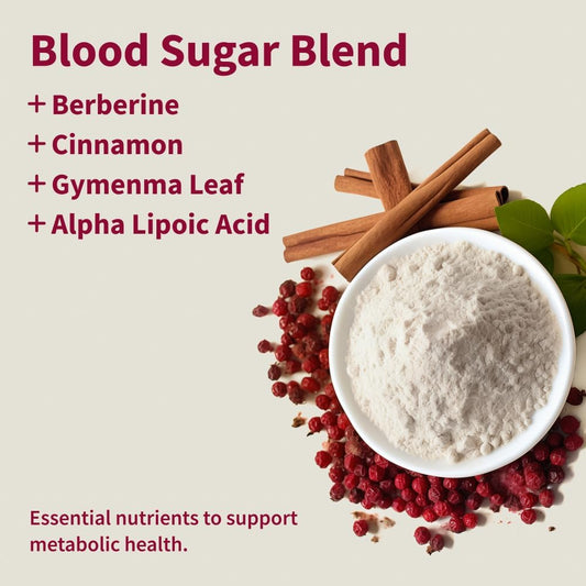 Snap Supplements Blood Sugar Blend - Support Healthy Blood Sugar, 60 Capsules