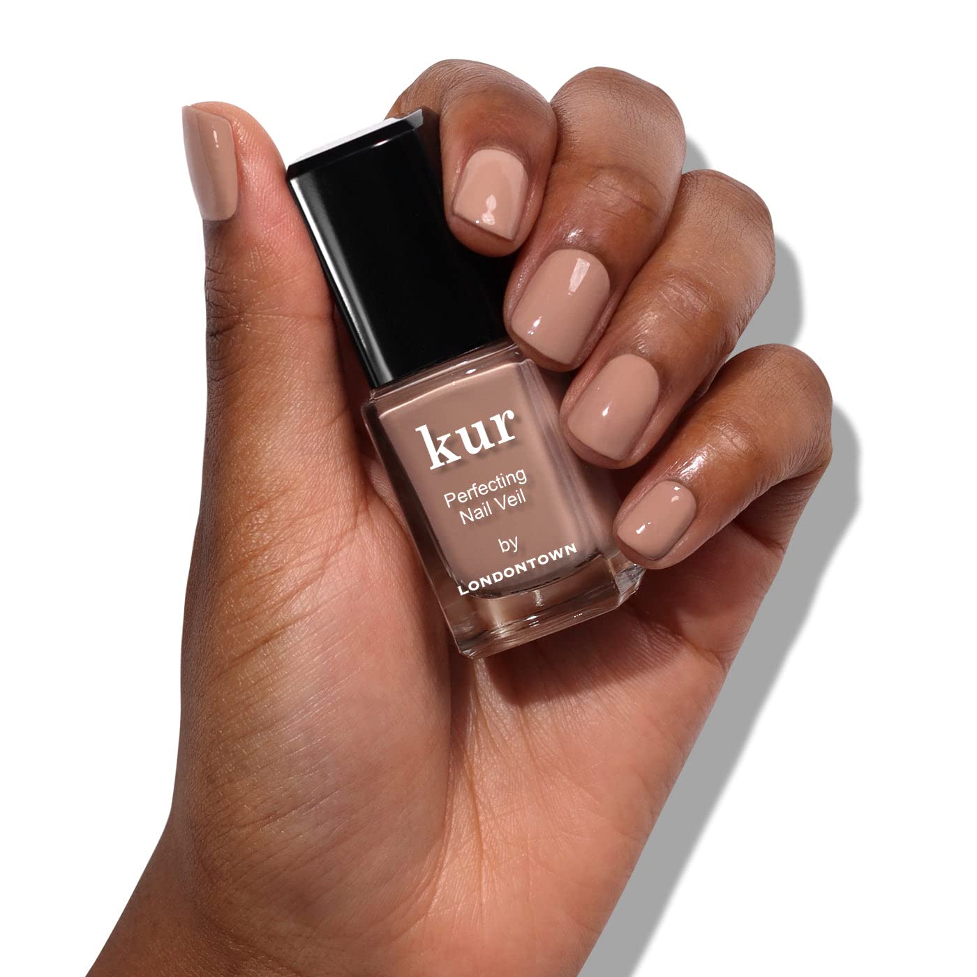 Londontown Nail Veil #6 Enhancing Nail Care Color And Formula, Creamy Latté Tint, 0.4 Fl. Oz