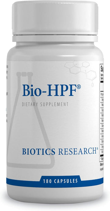 Biotics Research Bio-HPF ? ? Gastric Support. DGL, Licorice, Slippery Elm, Bentonite Clay, Berberine, Gut Health, Healthy Digestion, Fosters Microbial Balance, Soothing. Supports Gastric Mucosa 180 C