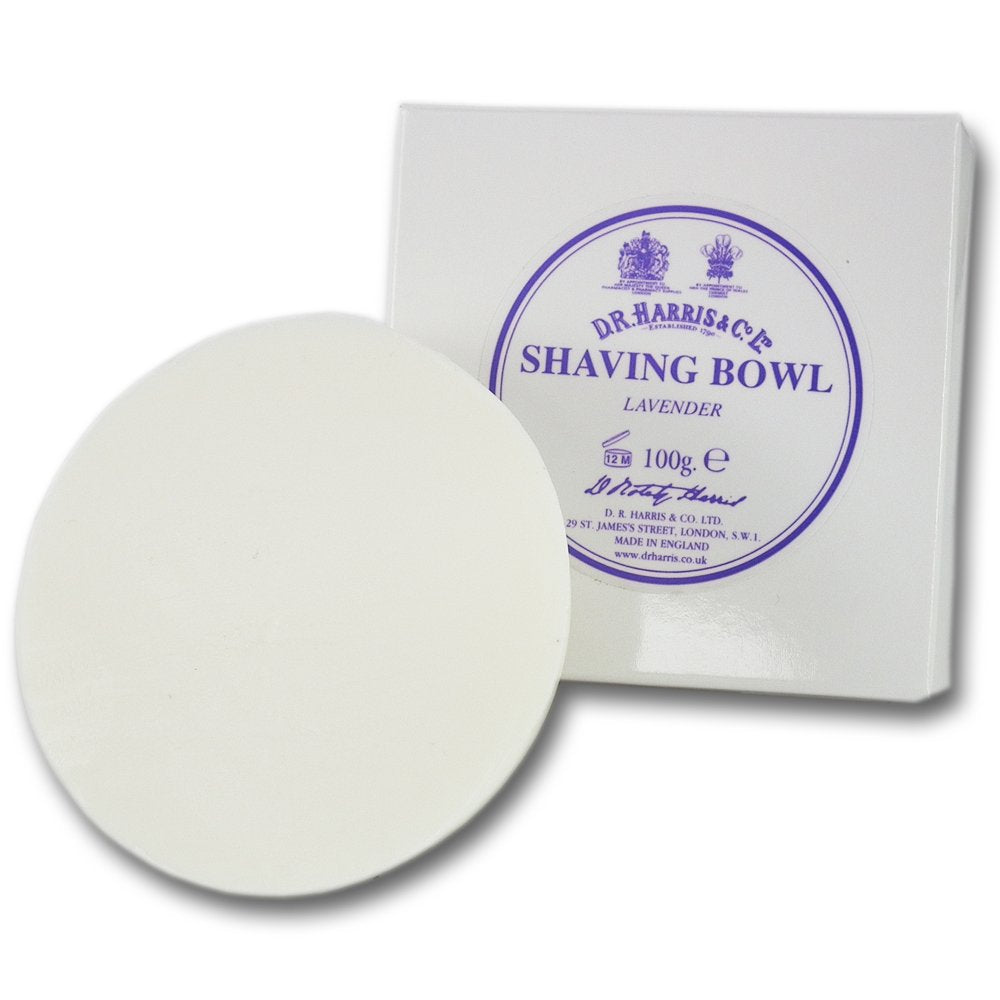 D R Harris Lavender Shaving Soap Refill (100G) : Beauty & Personal Care