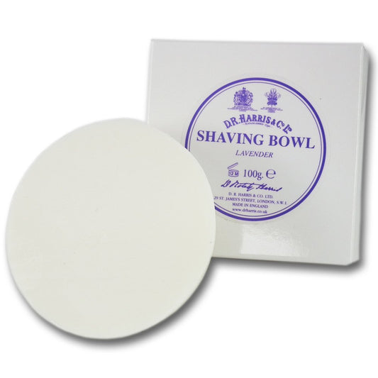 D R Harris Lavender Shaving Soap Refill (100G) : Beauty & Personal Care