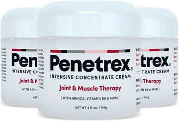 Penetrex Joint & Muscle Therapy ? Soothing Comfort for Back, Neck, Hands, Feet ? Premium Whole Body Rub with Arnica, Vitamin B6 MSM & Boswellia ? 4oz Cream (3 Pack)