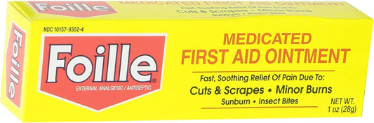 Foille Medicated First-Aid Ointment Tube 1 Oz By Foille