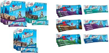 Clif Kid Zbar Protein Bars - Chocolate Chip & And Zbar Protein - Variety Pack - Whole Grain Snack Bars - Made With Organic Oats - Non-Gmo - Amazon Exclusive - 1.27 Oz. (16 Count)