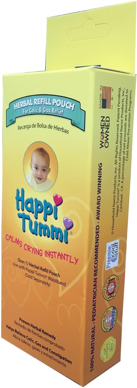 Herbal Refill Pack - Relief for Infants and Babies with Colic, Gas, and Upset Tummies (1 Pack)