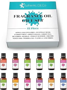 12 Piece 10ml Herbal Fragrance Oil Gift Set 4 : Amazon.co.uk: Health & Personal Care