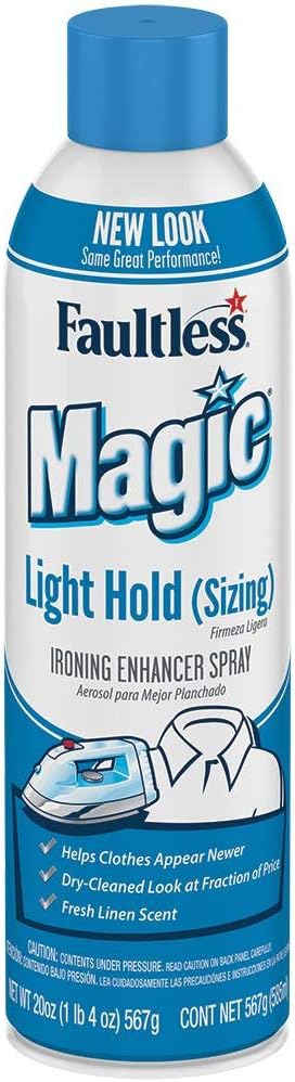 Magic Sizing Spray Light Body 20 oz Cans (Pack of 6) : Health & Household
