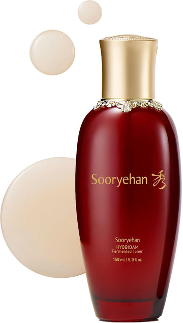 Sooryehan Hyobidam (Fermented Toner, 5.1Fl Oz) - Korean Skin Care. Highly Nourishing & Hydrating Toner For Firm Skin By Lg Beauty. Wild Ginseng