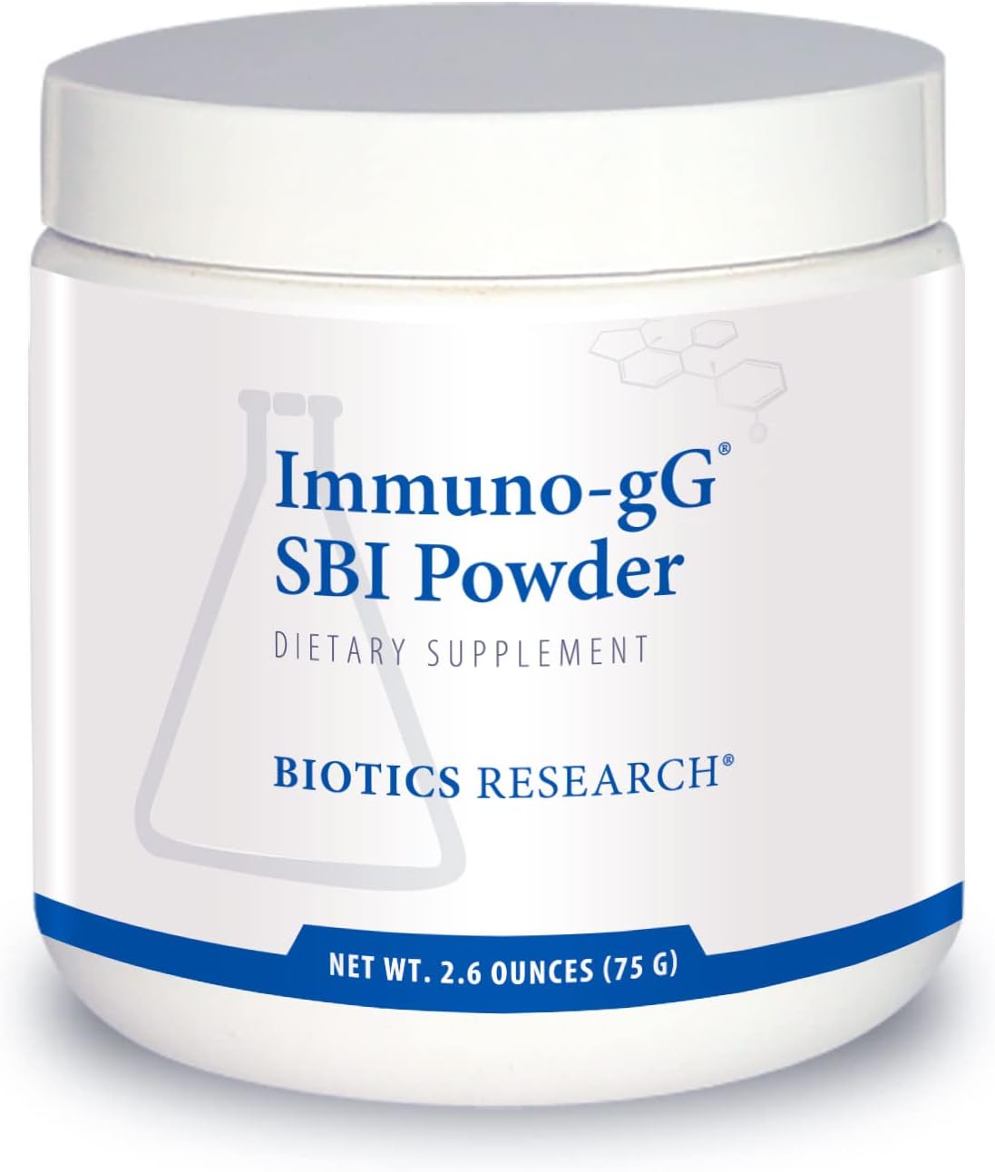 Immuno-Gg Sbi Powder Easy-To-Mix Powder Formula, Ultimate Igg, Complete Gut Health And Immune Support, Dairy Free, Immunoglobulin Concentrate 2.6 Oz