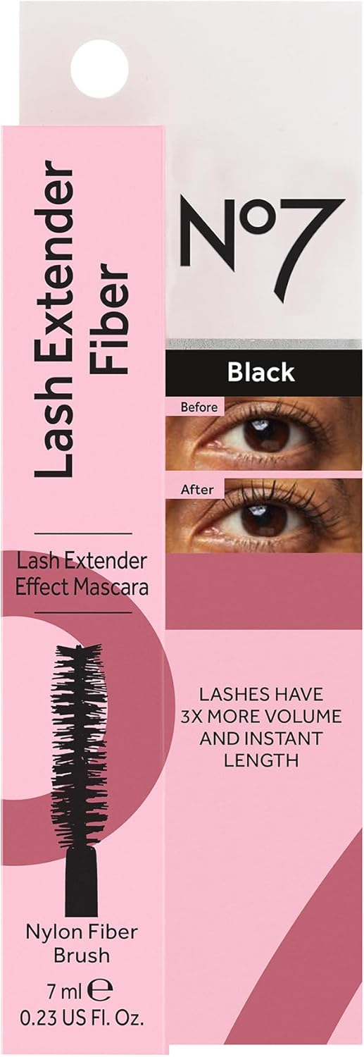 No7 Lash Extender Fiber - Black - 7Ml (Pack Of 1)