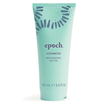 Nu Skin Epoch Ice Dancer - Invigorating Leg Gel | Natural Wild Mint, Horse Chestnut, and Refreshing Oils | Alcohol-Free Ache Gel | Soothes, Cools, and Revives Tired Legs, Health Support (100ml)