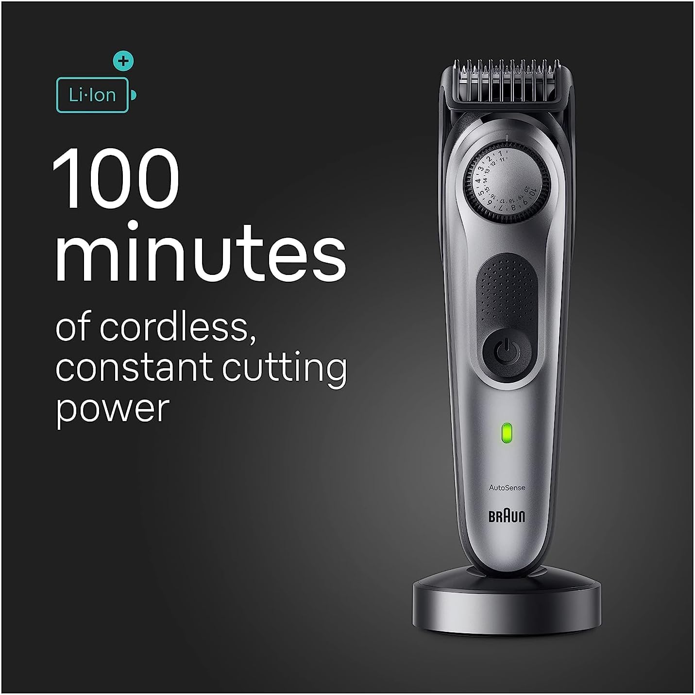 Braun All-in-One Style Kit Series 7 7410, 8-in-1 Trimmer for Men with Beard Trimmer, Body Trimmer for Manscaping, Hair Clippers & More, Braun’s Sharpest Blade, 40 Length Settings, Waterproof : Beauty & Personal Care