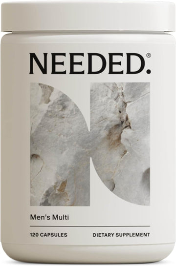 Needed. Men'S Multivitamin - Brain Function, Eye And Heart Health, 2,000Ius Of Vitamin D3, Immune, Hormone Balance, Vitamin B12, Selenium