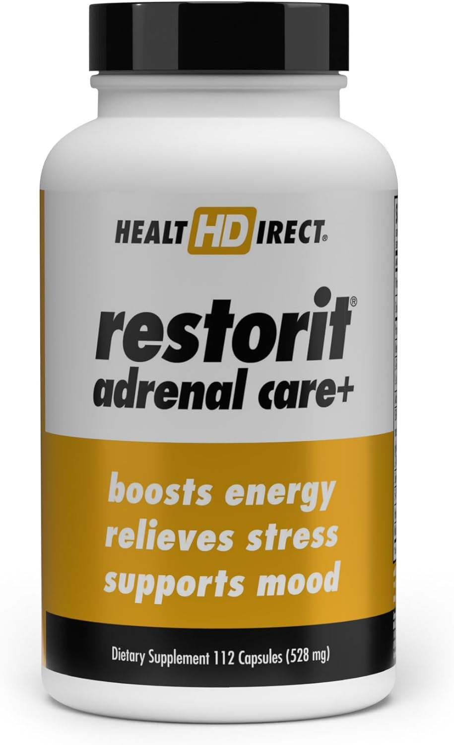 HEALTH DIRECT - Restorit A+ Clinical-Strength - Stress Management & Fatigue Relief - Immune System Support for Women ? 112 Capsules