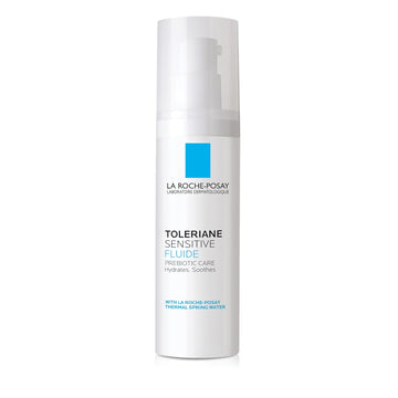 La Roche-Posay Toleriane Sensitive Fluide Protective Moisturizer, Lightweight Oil-Free Face Moisturizer, For Sensitive Skin