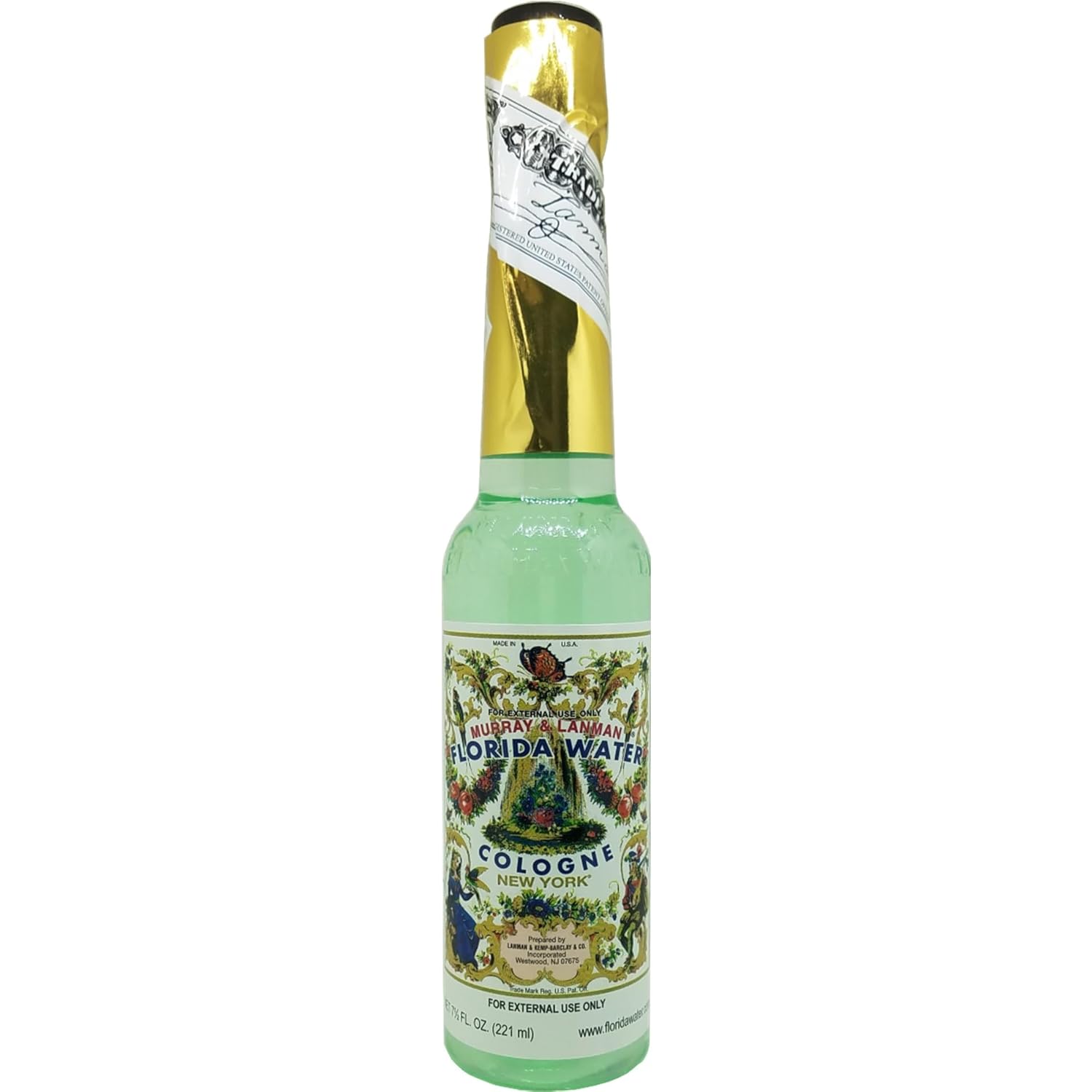 Lanman & Kemp Authentic Real Florida Water Cologne Florida Water Cologne 7.5 Oz - Six (6) Plastic Bottles