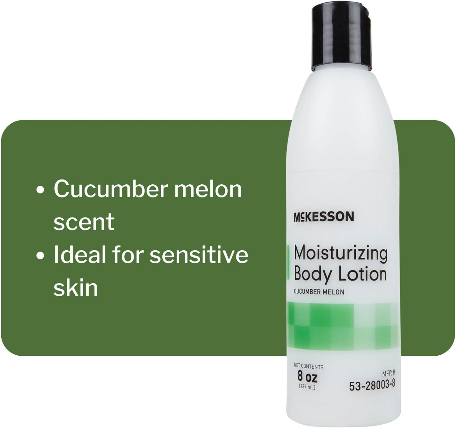 McKesson Moisturizing Body Lotion, Cucumber Melon Scent, 8 oz, 1 Count