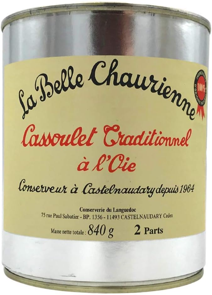 La Belle Chaurienne Cassoulet Trio 840G X 3 (Duck, Goose And Pork)