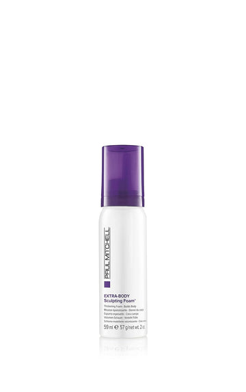 Paul Mitchell Extra-Body Sculpting Foam, Thickens + Builds Body, For Fine Hair, 2 Oz