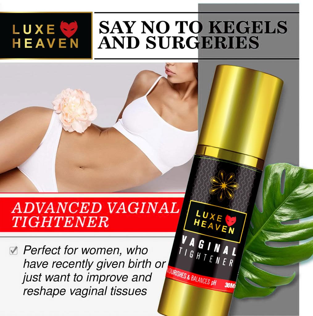 Luxe Heaven-Vaginal Tightener for Women,Tightening Gel, Advanced Vaginal Tightening Better All Natural Coochie Tightener,vaginal moisturizer,vaginal dryness- 1 oz : Health & Household