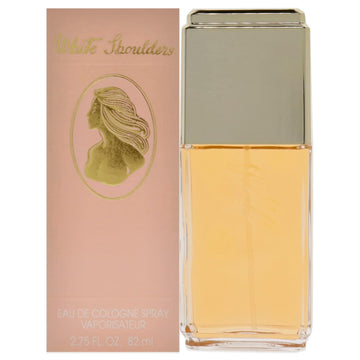 Evyan White Shoulders For Women, Eau De Cologne Spray (4.5 Ounces)