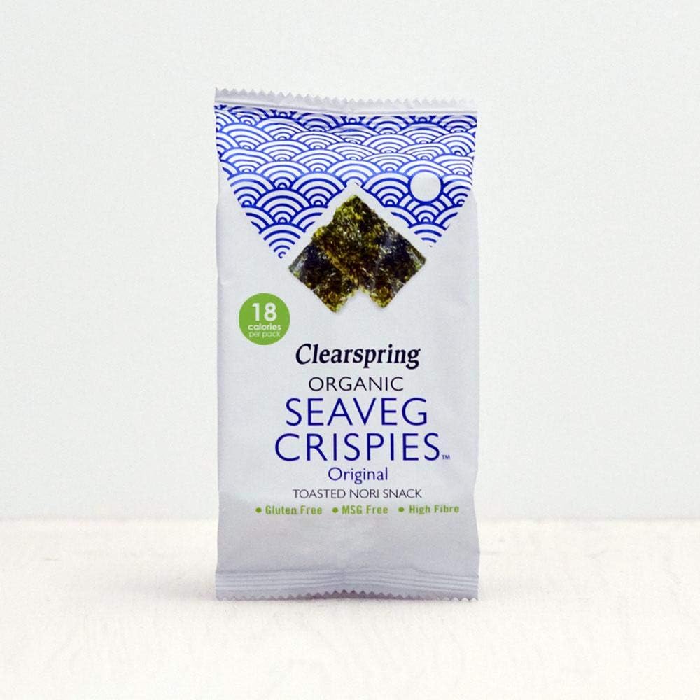 Clearspring | Seaveg Crispies - Original | 24 X 4G : Amazon.co.uk: Grocery