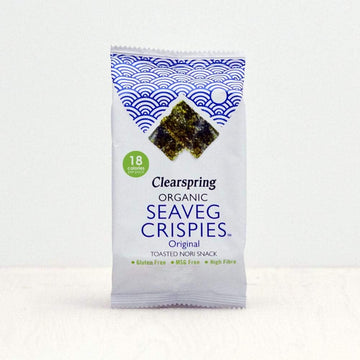 Clearspring | Seaveg Crispies - Original | 24 X 4G : Amazon.co.uk: Grocery