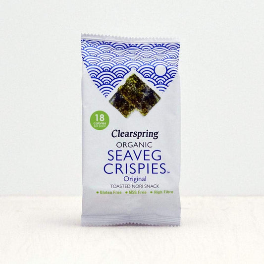 Clearspring | Seaveg Crispies - Original | 24 X 4G : Amazon.co.uk: Grocery