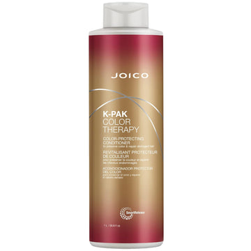 Joico K-Pak Color Therapy Color-Protecting Conditioner | For Color-Treated Hair | Boost Shine | Improve Elasticity | Repair Breakage | Rebuild Damaged Hair | With Keratin & Argan Oil