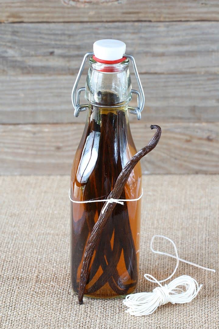 10 Hawaiian Vanilla Beans Whole Grade A Vanilla Pods For Homemade Vanilla Extract, Baking, Ice Cream, Flavoring, & Vanilla Powder