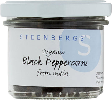 Organic Black Peppercorns Standard Jar - 55G