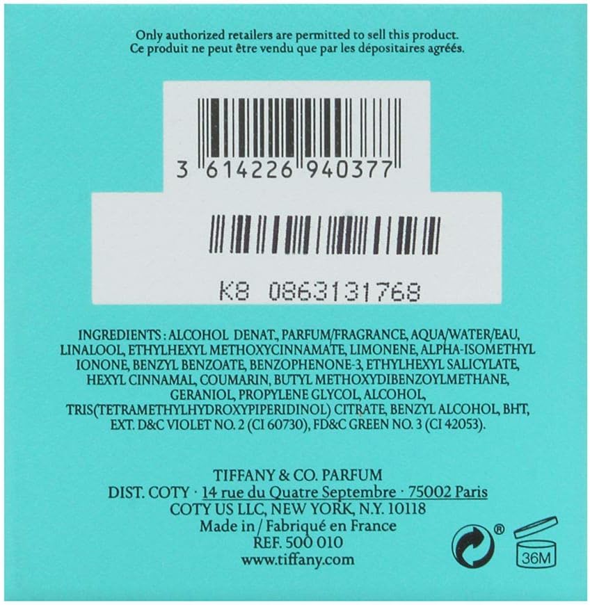 Tiffany Intense Edp Vapo 30Ml
