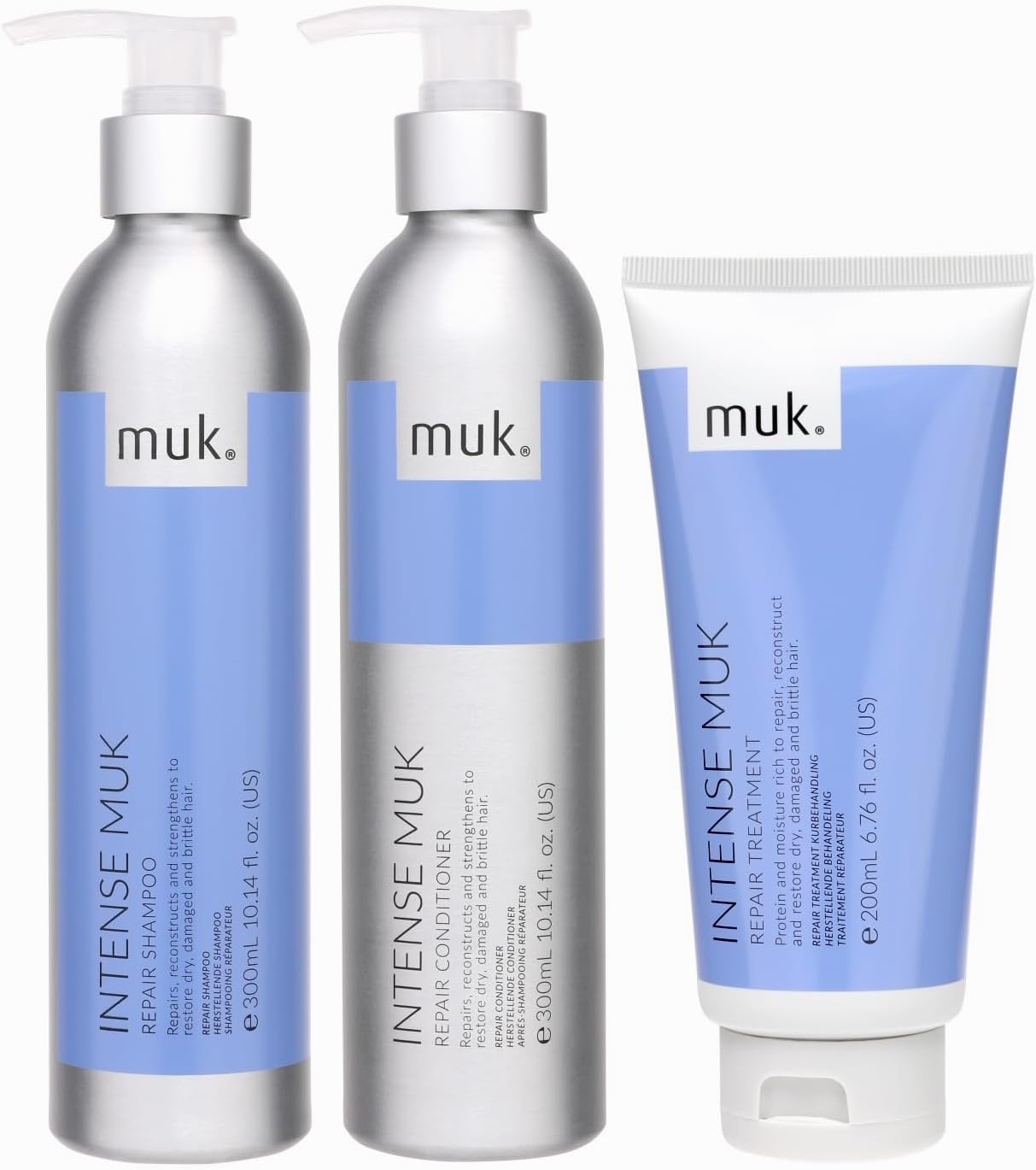 Intense Muk Repair Shampoo + Conditioner Combo - No Gift Packaging