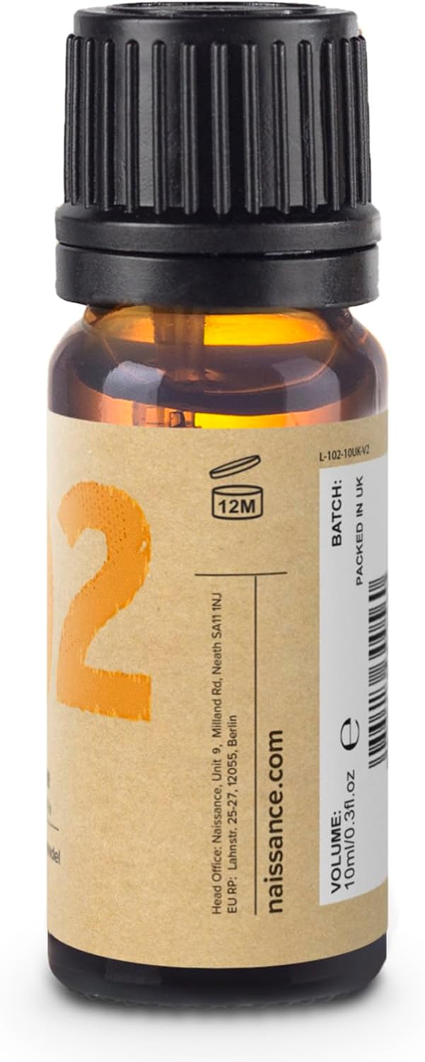 Naissance True Lavender Essential Oil (No. 102) 10Ml - Pure, Natural, Cruelty Free, Vegan, Steam Distilled And Undiluted - Relaxing & Soothing - For Diffusers, Aromatherapy & Massage Blends
