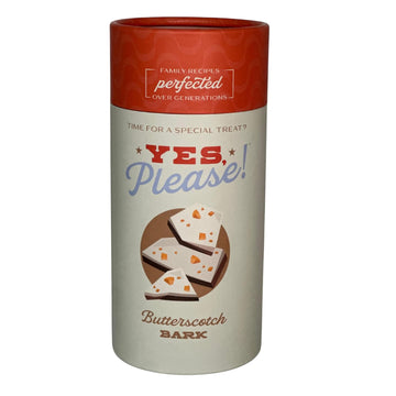 Butterscotch Bark - 6Oz, Vanilla-Milk Chocolate, Crushed Candy Topping - Gourmet Treat For Chardonnay, Fall Lager Pairing