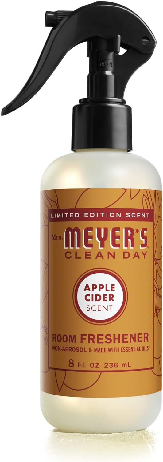 Mrs. Meyer's Clean Day Room Freshener, Apple Cider, 8 Fl Oz (Pack of 1)