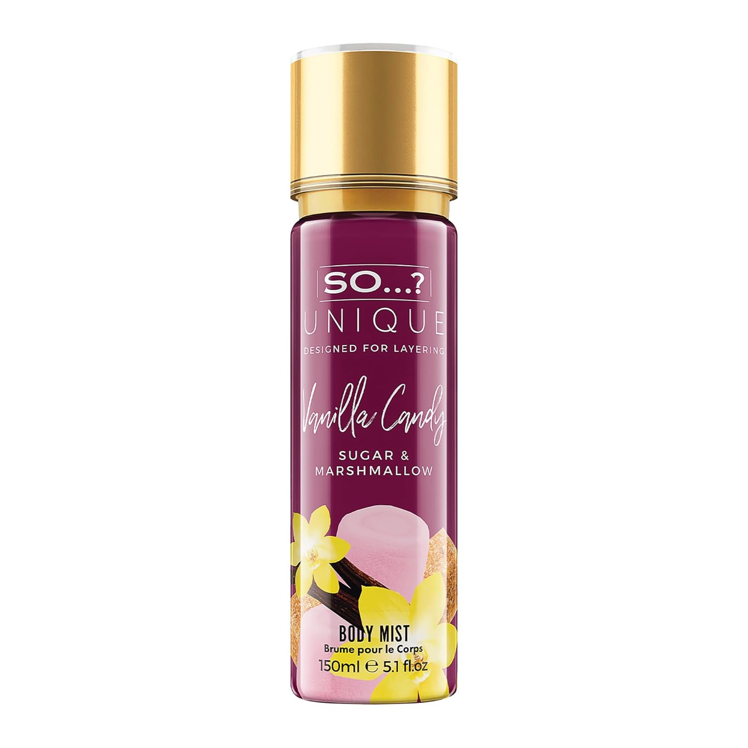 So…? Unique Sweet Pea Body Mist - Perfect Gifts For Women - Vanilla Perfume With Floral, Fruity Notes And Musk - Ideal Perfume For Women - 5.1 Oz