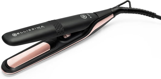 Bellissima Mini Hair Straightener For Bag And Travel Straightener For Straight Hair Anytime, Anywhere, Compact, Lightweight, Ceramic Coating, Temperature 200°C, Automatic Multiple Voltage, Beauty Bag