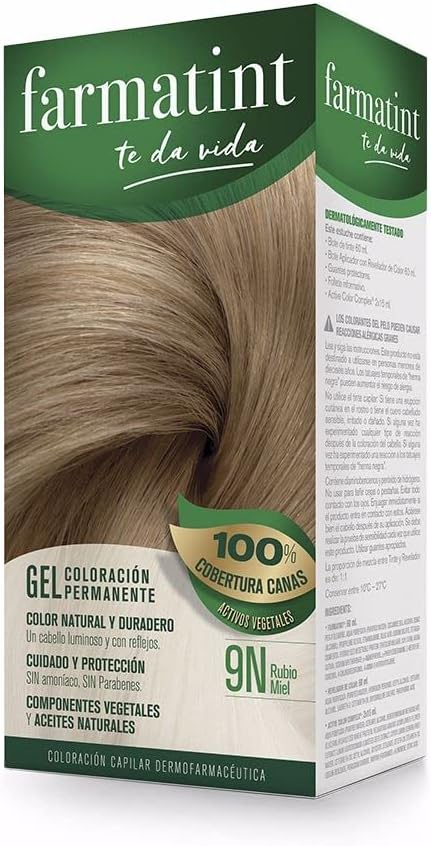 Farmatint Permanent Gel Hair Dye 10N Platinum Blonde