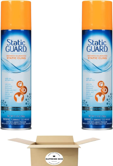 Static Guard - Fresh Scent Spray 5.50 oz - Pack of 2 (11 oz in total)