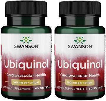 Swanson Ubiquinol 100 Mg 60 Sgels 2 Pack