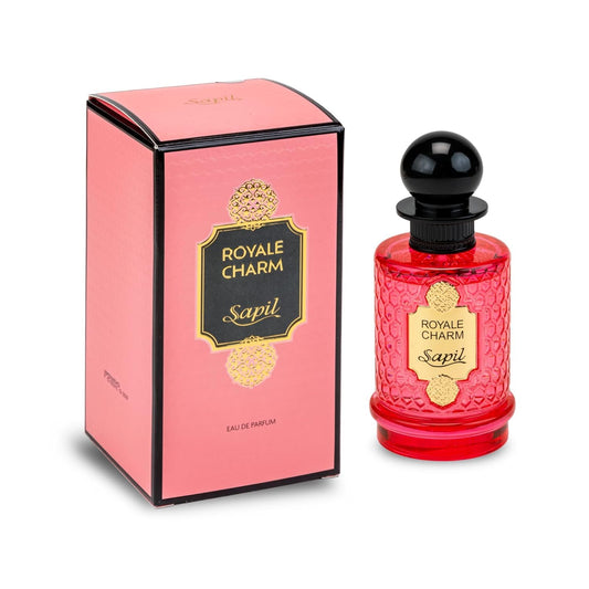 Sapil Royale Flair Unisex Eau De Parfum – Spicy Woody Oud & Amber Blend – Long-Lasting Premium Luxury Fragrance For Men & Women – Arabic Dubai Perfume – 3.38 Oz
