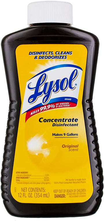 Lysol Disinfectant Concentrate Original Scent, 12Oz