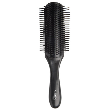 Diane Nylon Pin Styling Hair Brush for Detangling, Separating, Shaping and Defining Wet Thick or Curly Hair, Glides Through Tangles with Ease