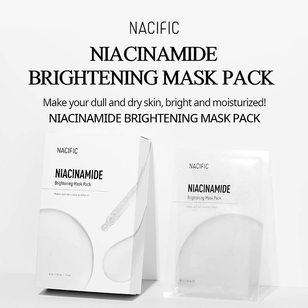 Nacific 10 Korean Face Mask Bundle Korean Skincare Facial Mask Sheet Set