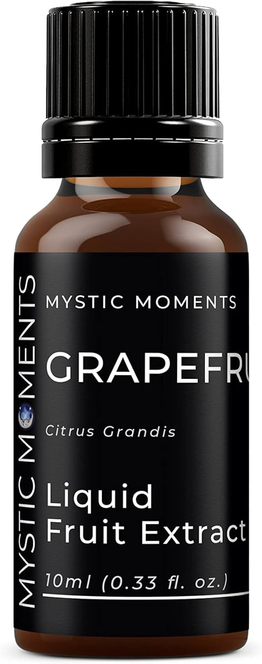 Mystic Moments | Grapefruit - Liquid Fruit Extract 10ml | Perfect for Skin Care, Creams, Lotions and DIY Beauty Products Vegan GMO Free