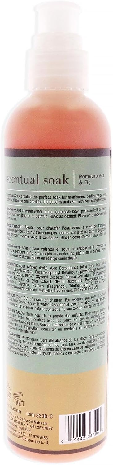 Scentual Soak Pomegranate & Fig 237ml (8oz) : Amazon.co.uk: Beauty