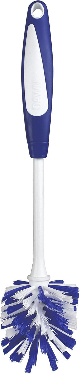 Dawn Twister Bottle Brush, White And Blue