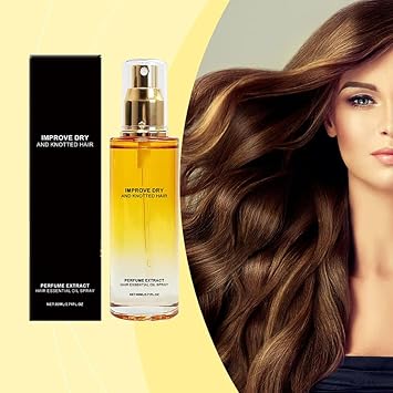 Conditioning Oil Spray Scalp & Hair Strengthener Leave-In Conditioner, 80Ml Hair Care Essential Oil Spray, Aceite Para El Pelo For Dry And Frizzy Hair (2)